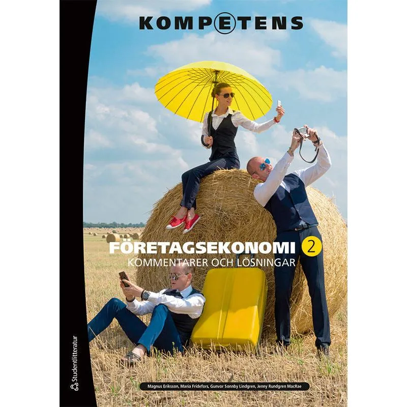 Kompetens Företagsekonomi 2 Kommentarer och lösningar – Dig elevlicens 12 mån – M12