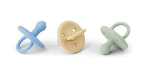 Liewood Nappar - Silikon - 3-pack - Paula - Sky Blue Mix