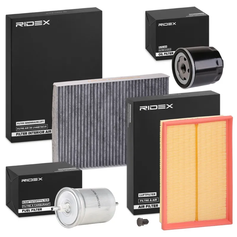 Filtersats RIDEX 4055F0856