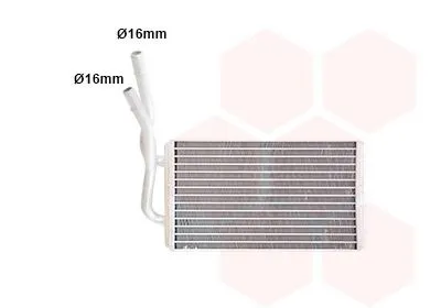 Värmepaket VAN WEZEL 18006316