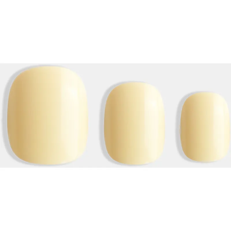Butter Yellow, Short Squoval - Instant Pro Press-on Manicure