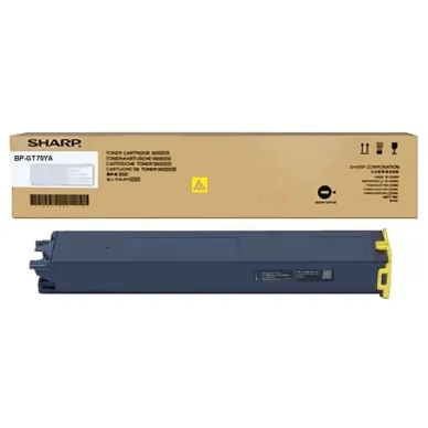 Sharp toner BP-GT70YA original gul 24 000 sidor