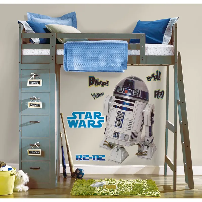 Star Wars R2D2 Wallsticker