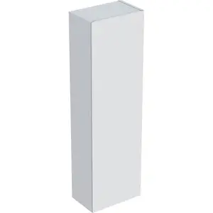 Ifö Elegant Halvhögskåp 1 dörr, 3 hyllor, vit matt
