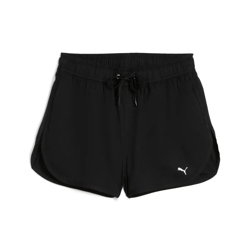 Puma Women Woven Swim Shorts Svart polyester X-Large Dam