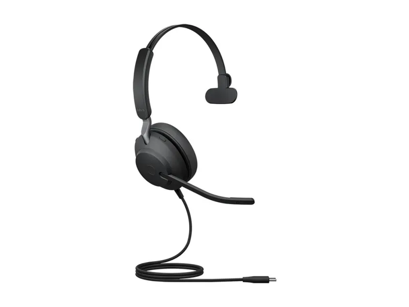 Jabra Evolve2 40 Se Mono Usb-a, Usb-c Uc Svart
