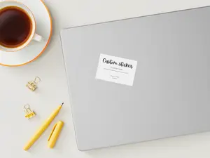 Anpassad Rektangulär Klistermärke
