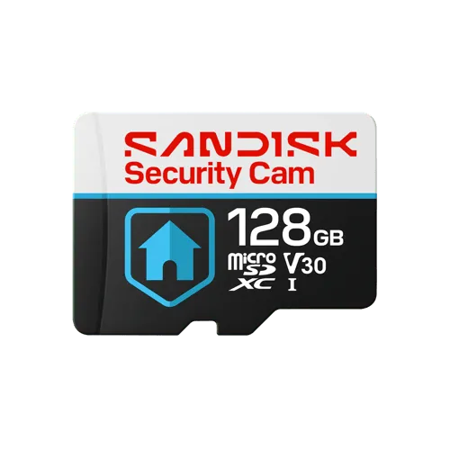 Sandisk Security Cam Card 128gb Microsdhc
