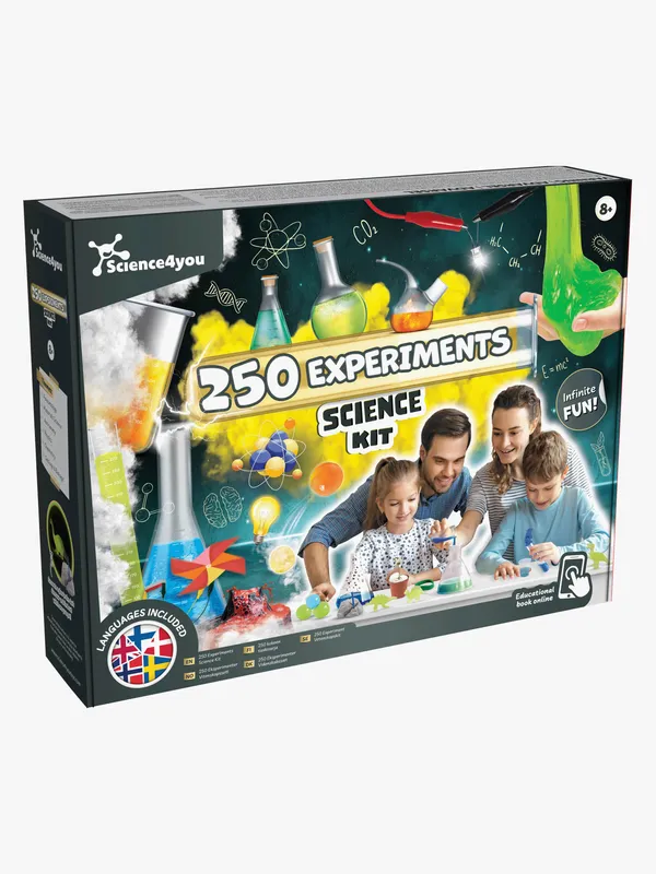 250 Experiments vetenskapsset Science4You