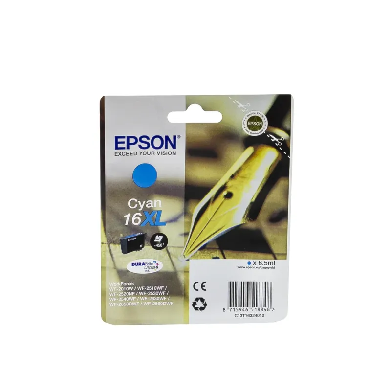 Epson bläckpatron 16XL cyan 6,5 ml