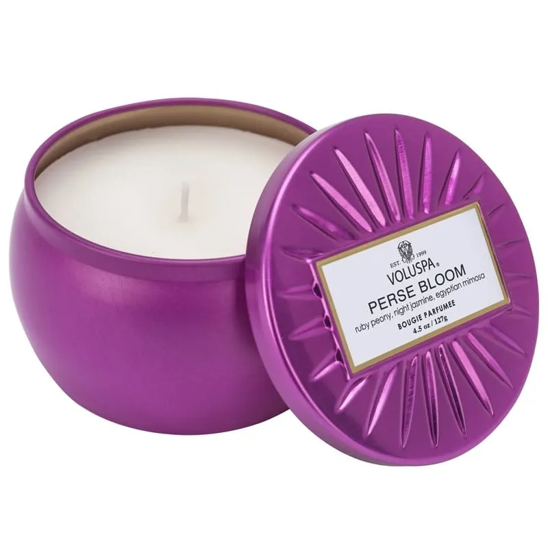 Voluspa Decorative Tin Candle Perse Bloom 127g