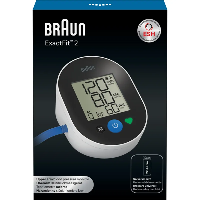 Braun ExactFit 2 Blodtrycksmätare