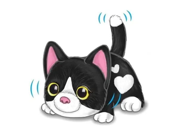 FurReal My Minis 15 cm – Tuxedokatt
