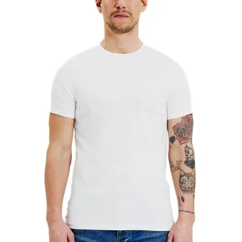Bread and Boxers Crew Neck Vit ekologisk bomull X-Large Herr