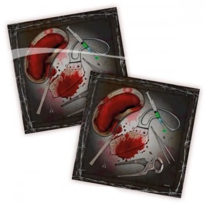Blodig Halloween servetter 20-pack