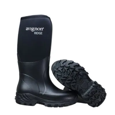 Avignon Unisex Ridge High Basic Black (#0479)