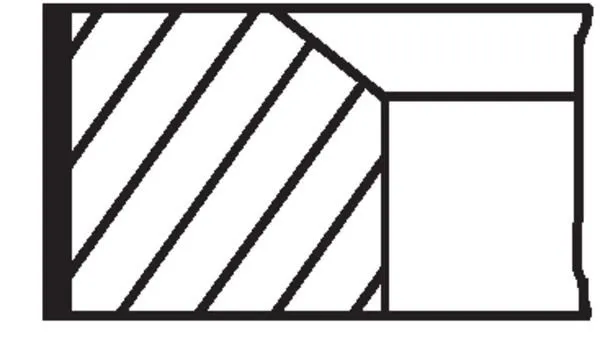 Kolvringsats MAHLE 002 24 N0