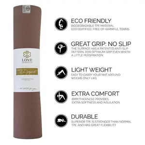 Yogamatta Eco TPE 6mm Excellent Earth - Love Generation