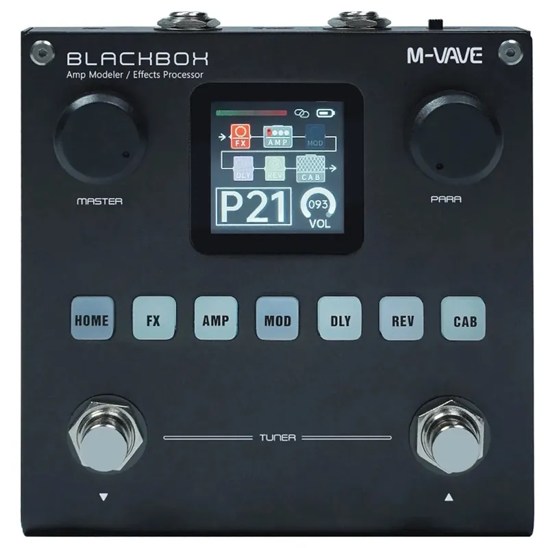 M-vave Blackbox gitarr-multieffekt-pedal