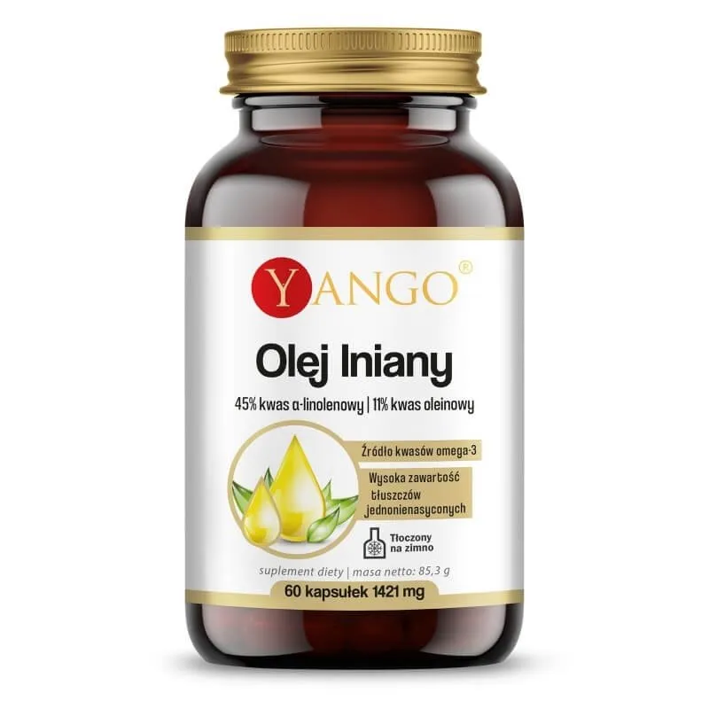 Yango – Linfröolja, 60 kapslar
