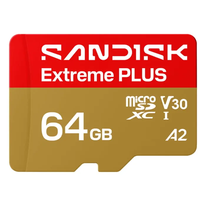 Sandisk Extreme PLUS microSDXC 64 GB - 200/90 MB/s