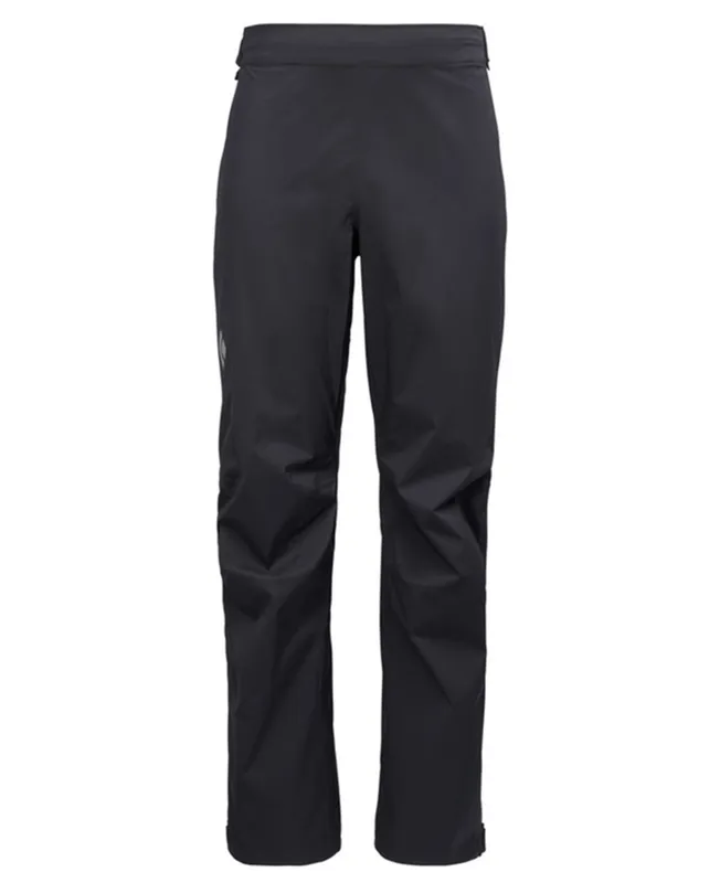 Black Diamond Men’s Fineline Stretch Full Zip Pants Black (#4521)