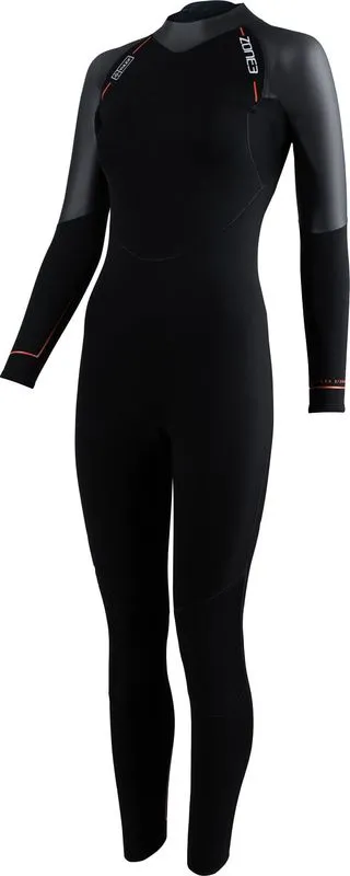 Zone3 Women’s Active-Flex Wetsuit Black/orange