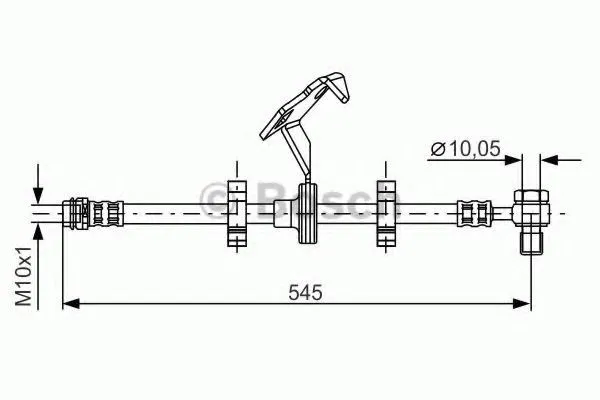 Bromsslang BOSCH 1 987 481 078
