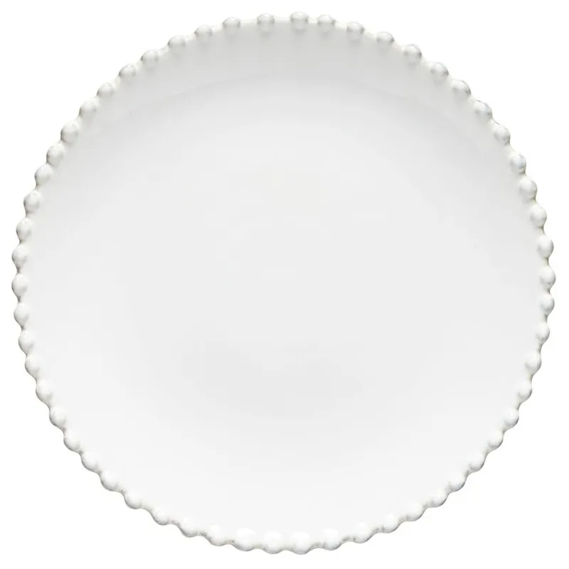 Costa Nova Pearl assiett Vit, Ø22 cm