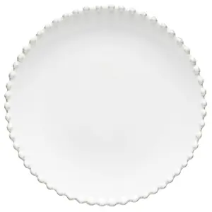 Costa Nova Pearl assiett Vit, Ø22 cm