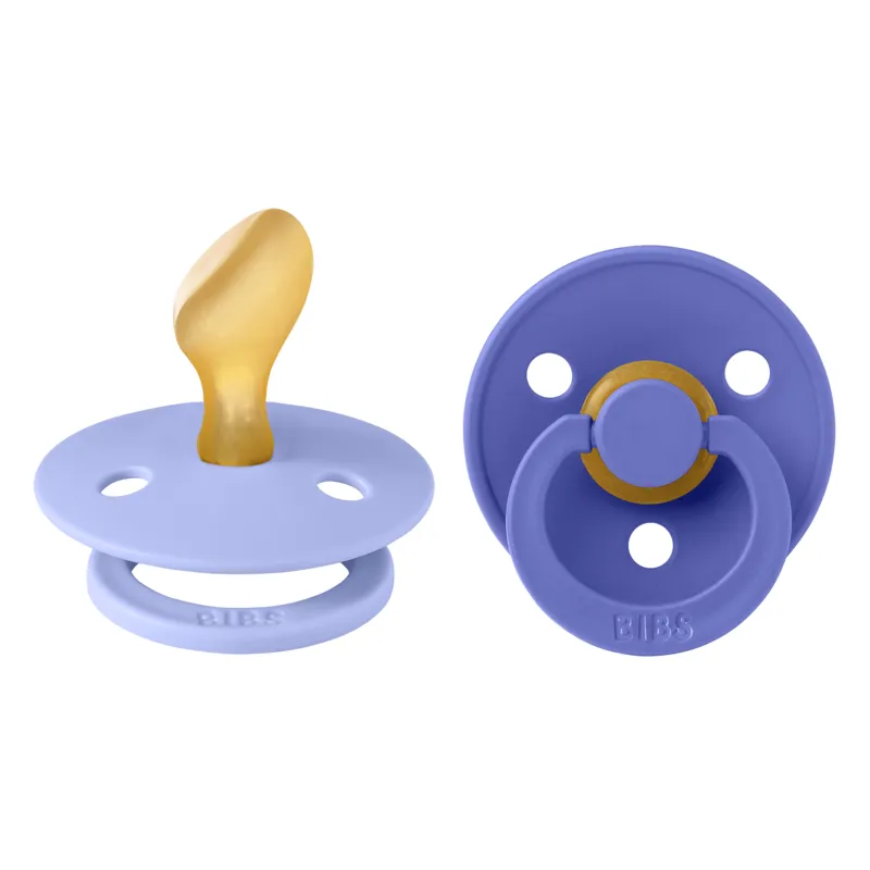 BIBS Colour Nappar – Stl. 2 – Anatomisk – 2-pack – Hush/Grape
