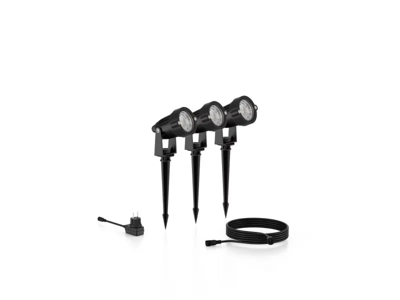 Philips Caper Spots 3pack + PSU (starter kits)