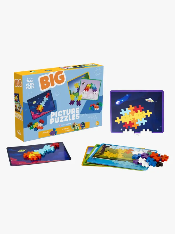 Plus Plus BIG Picture Pussel 60 Delar