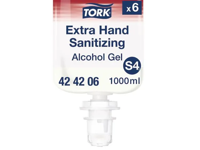 Handdesinfektion Alkoholgel 80% 1000 ml S4 Tork