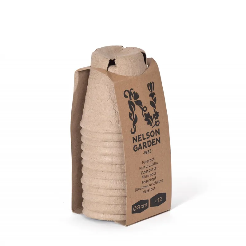 Nelson Garden 5733 Fiberkruka Ø 8 cm, 12-pack