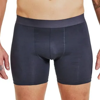 Bread and Boxers Active Boxer Brief Kalsonger 2P Grå polyester Medium Herr