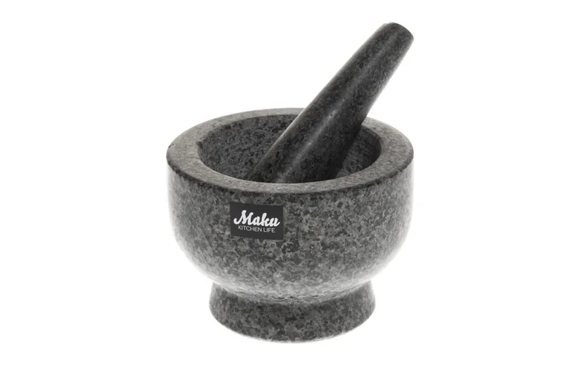 Granitmortel - 10 cm hållbar stenstöt