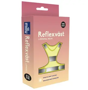 Millu Reflexväst Löpning Neon One-size 1st