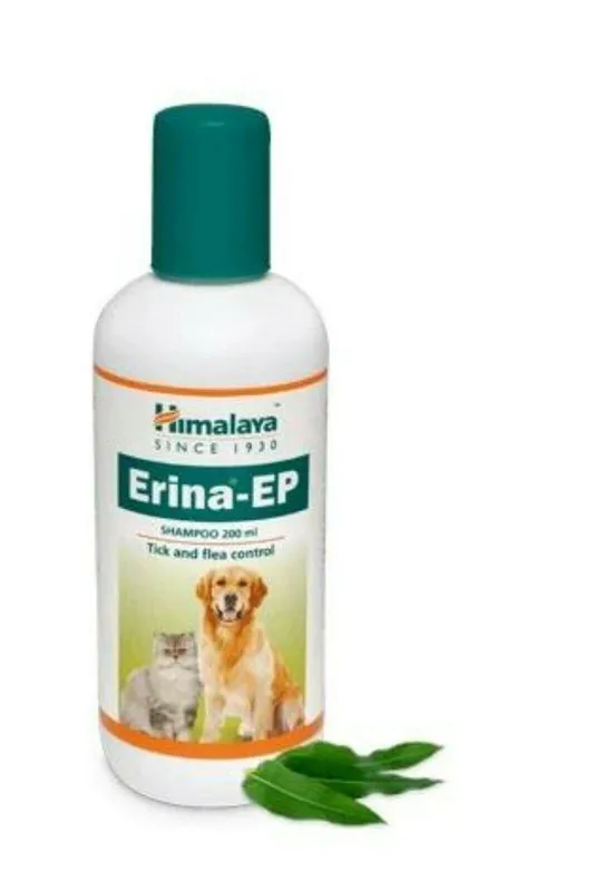 Himalaya Erina-EP Schampo för lopp- och fästingkontroll (För husdjur) Ektoparasiticid