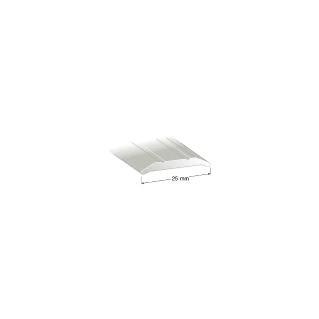 SKARVLIST 25MM SILVER 200CM NR3 (12) | Beijerbygg Byggmaterial