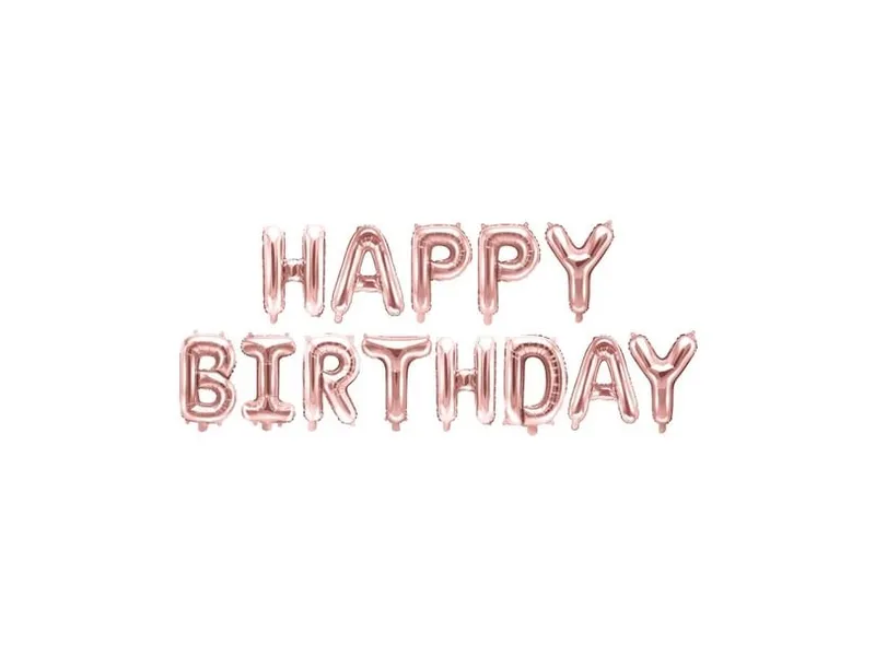 Ballonggirlang ”Happy Birthday” | Rosé