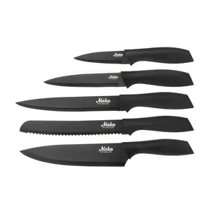 MAKU Knivset 5 st Svart