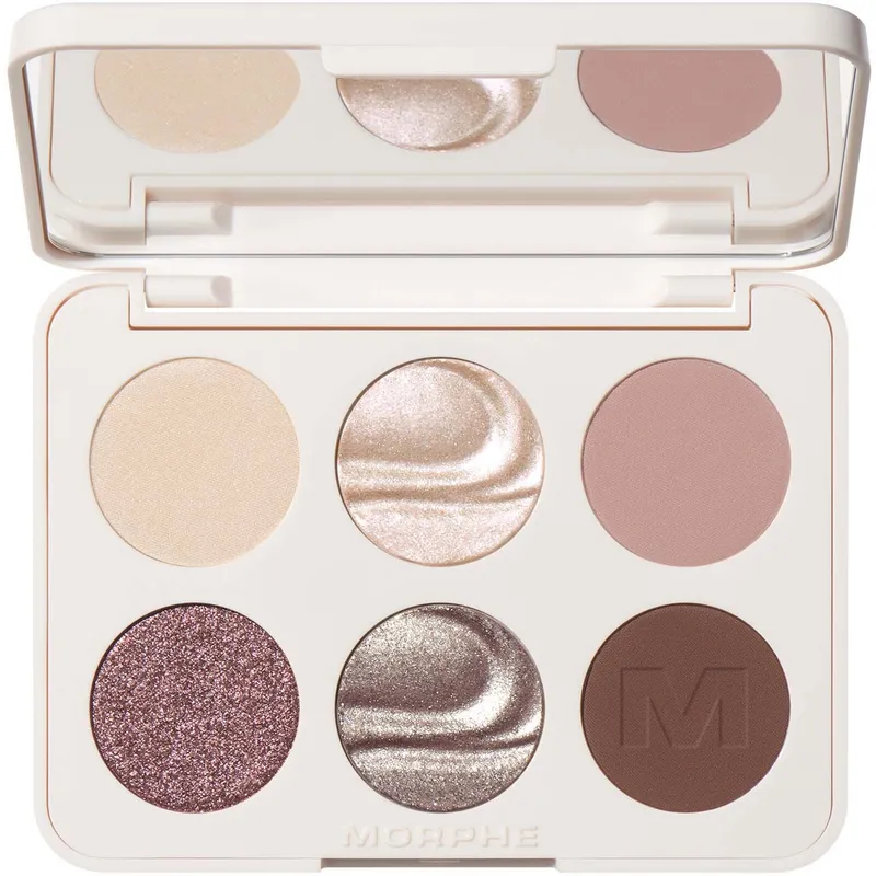 Morphe 6-Pan Eyeshadow Palette Rich Glitch