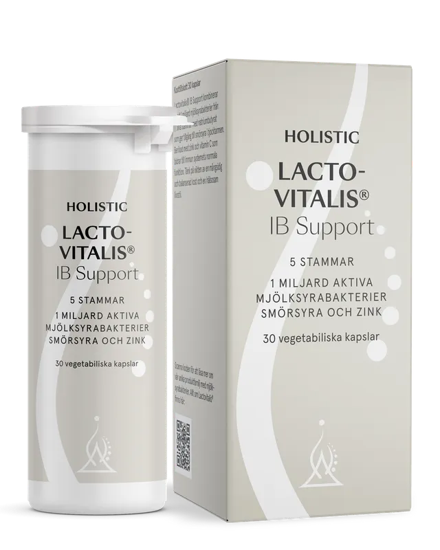 Lactovitalis®IB Support 30 kapslar - Holistic