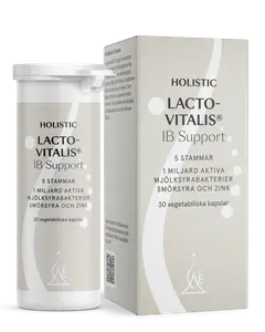 Lactovitalis®IB Support 30 kapslar - Holistic