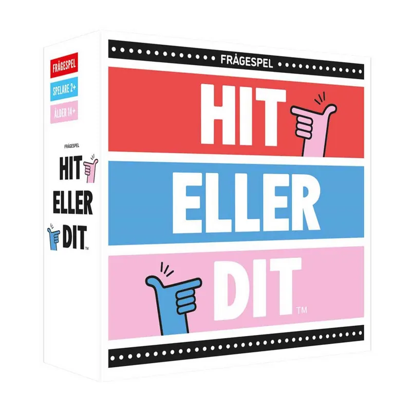 Sällskapsspel – Hit eller dit (SE)