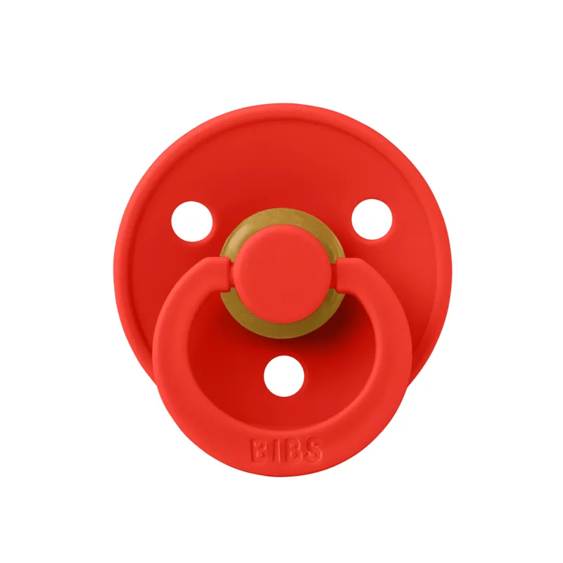 BIBS Colour Napp Latex Stl 1 Anatomisk, Candy Apple