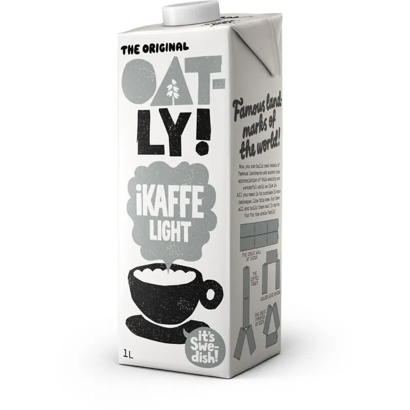 Oatly iKaffe Light Havredryck 1L