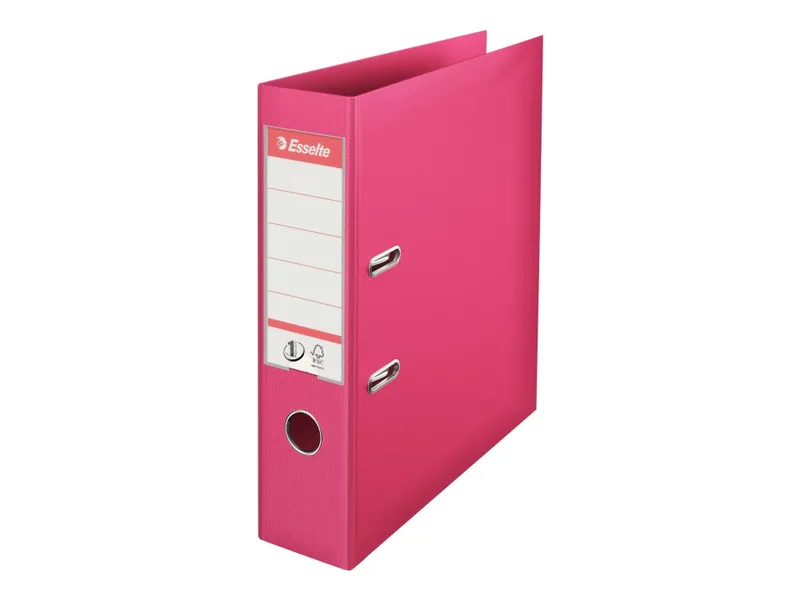 Brevordner Esselte No.1 Power fuchsia A4 bred