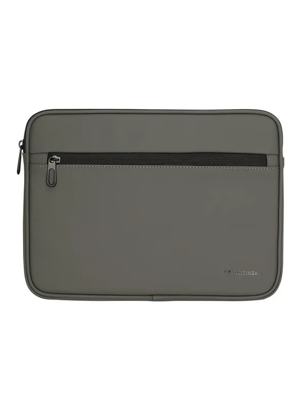 Wozinsky WPL-15 15.6″ Laptop Case with Metal Zipper - Gray